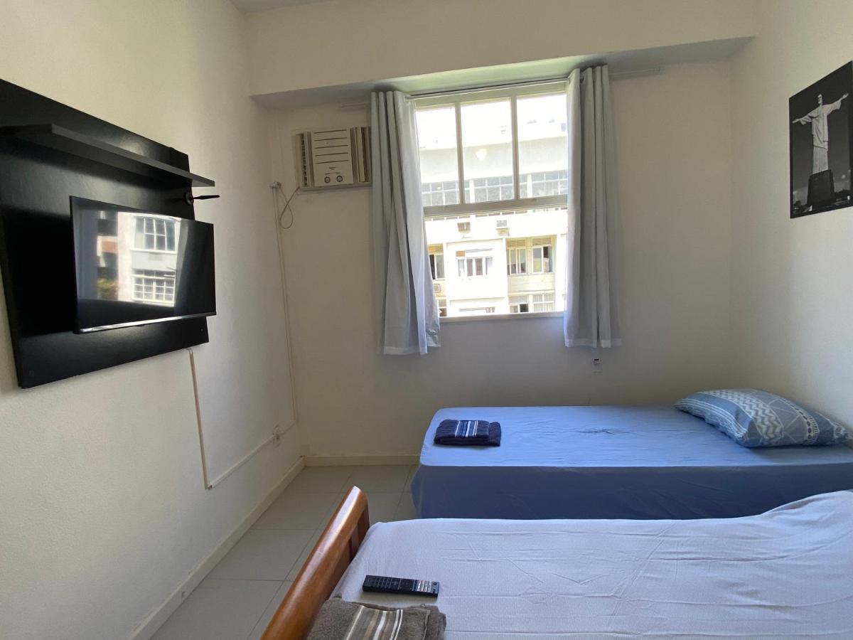 Completo Na De Copacabana, Perto Ipanema Gal Osorio, Com Ar, Wifi, Netflix, Ate 3 Pessoas, Pauloangerami Sf138 Río de Janeiro
